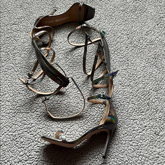 Stuart Weitzman Nudistcurve Gladiator 100 Sandal - Picture 7 of 10